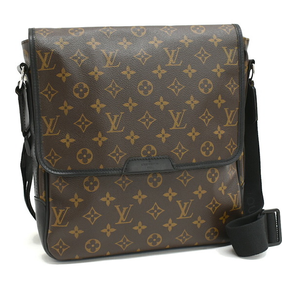 Louis Vuitton Handbags - Louis Vuitton Monogram Crossbody MM Bass Macassar Brown Canvas